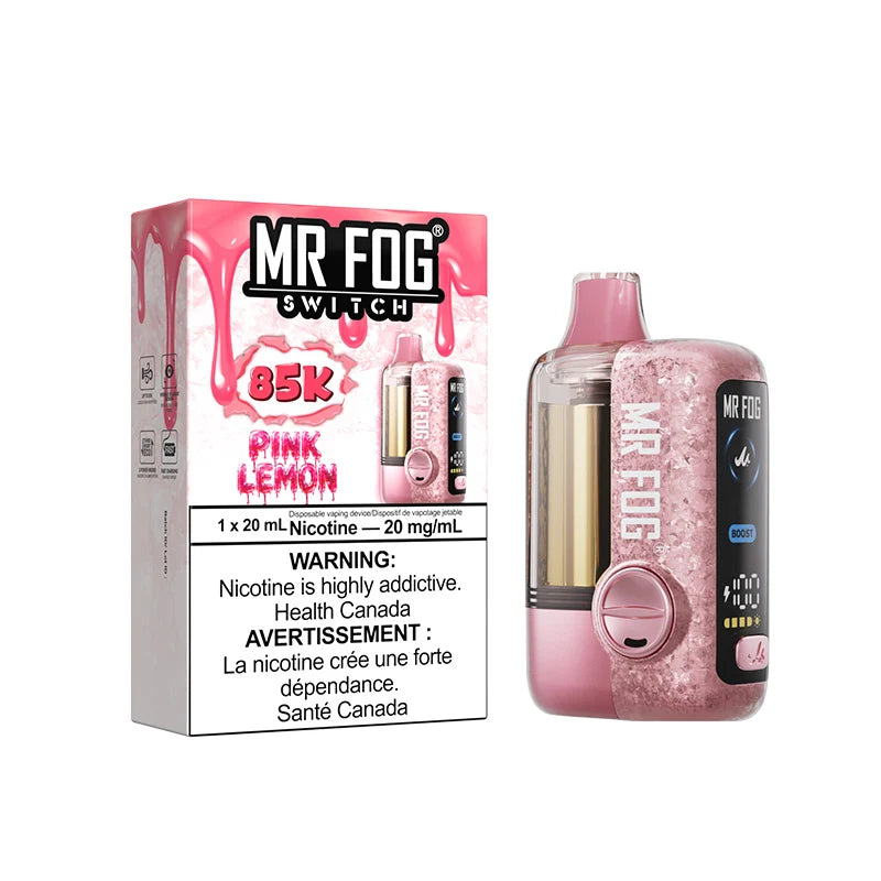 Mr. Fog Switch 85K Disposable - Pink Lemon 20mg