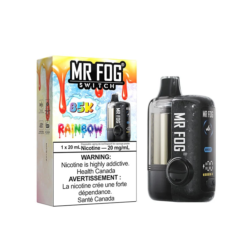 Mr. Fog Switch 85K Disposable - Rainbow 20mg