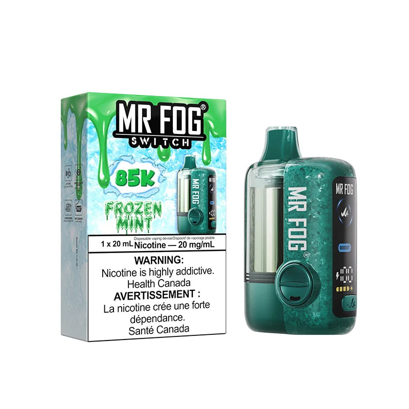 Mr. Fog Switch 85K Disposable - Frozen Mint 20mg