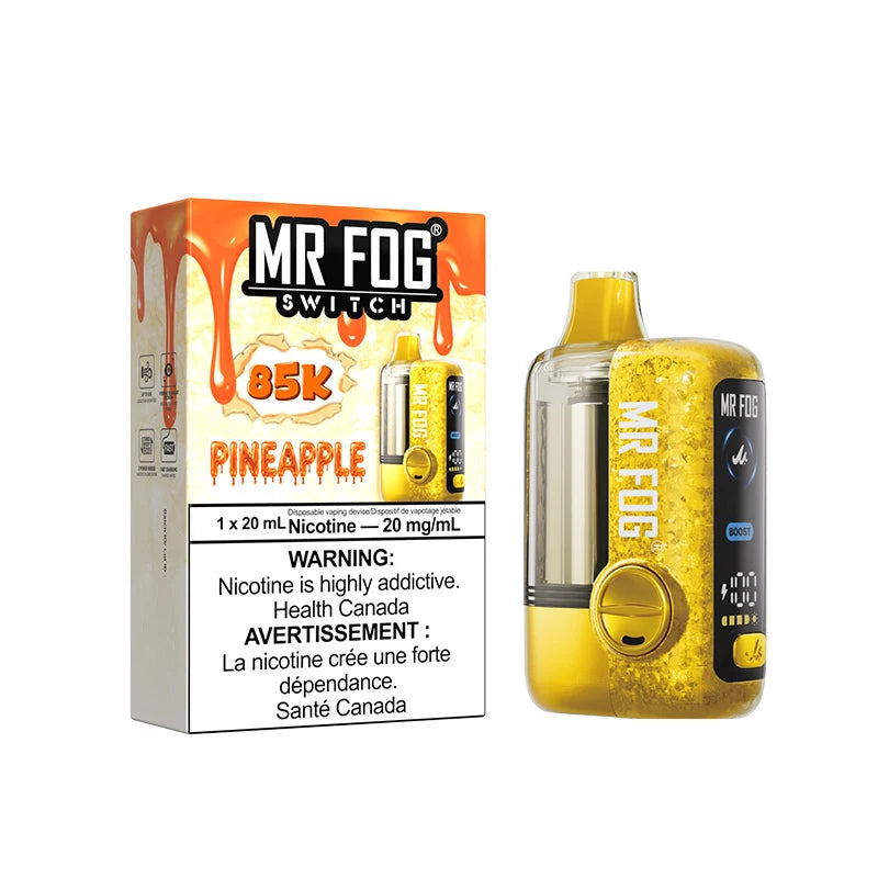 Mr. Fog Switch 85K Disposable - Pineapple 20mg
