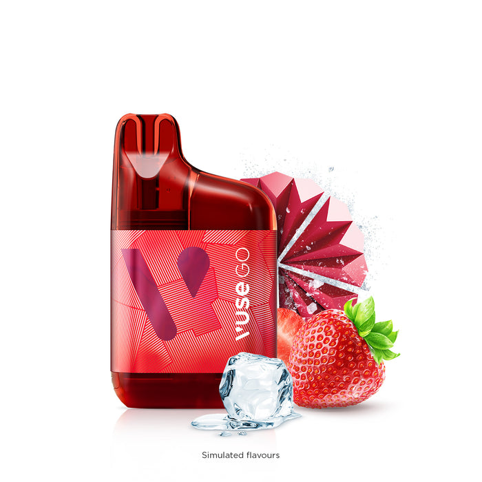 Vuse GO 1000 2.0 Disposable - Strawberry Ice 20mg