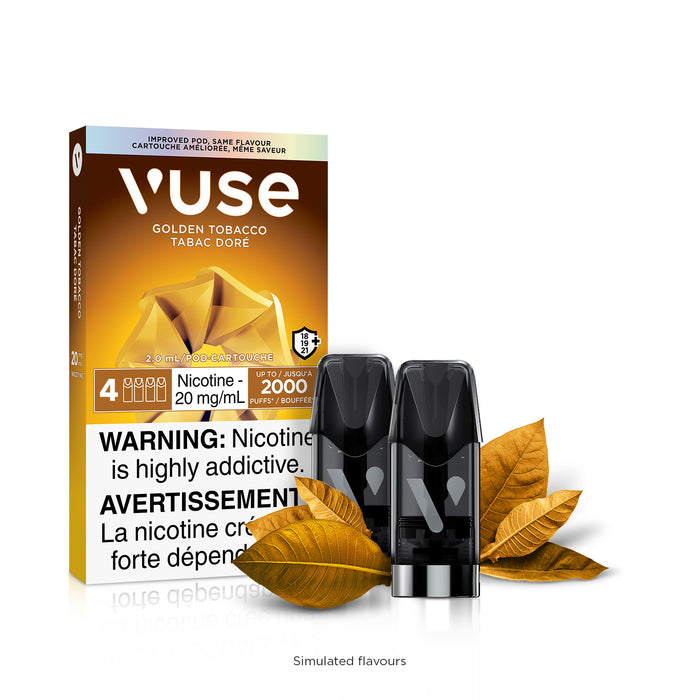 Vuse Pod Golden Tobacco (4pk)