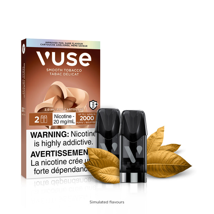 Vuse Pods Smooth Tobacco (2pk)