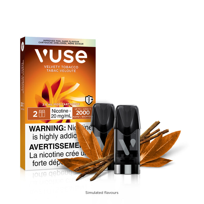 Vuse Pods Velvety Tobacco (2pk)