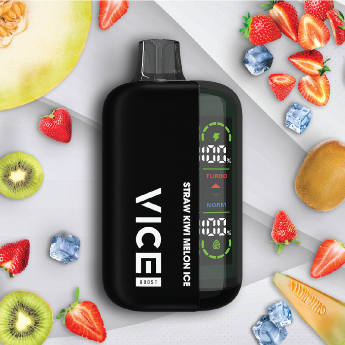 Vice Boost Disposable - Straw Kiwi Melon Ice 20mg