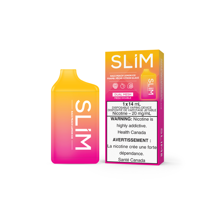 Slim 7500 Disposable - Razz Peach Lemon Ice 20mg