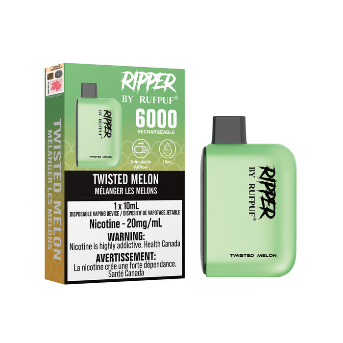RIPPER by RUFPUF Disposable - Twisted Melon 20mg