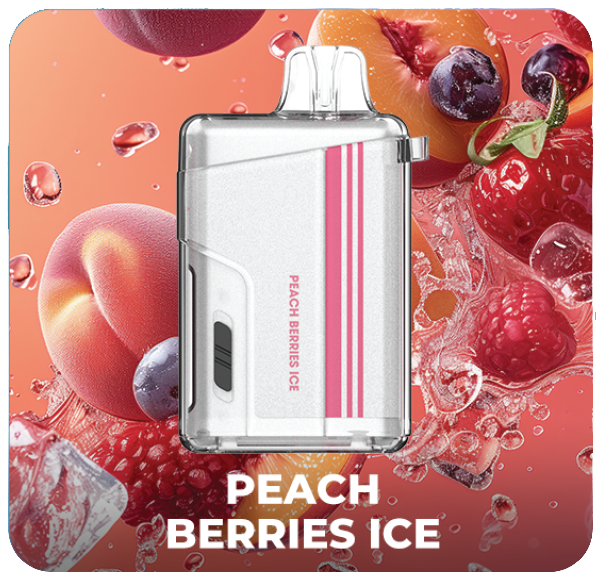 Uwell Viscore 9000 Disposable Peach Berries Ice 20mg