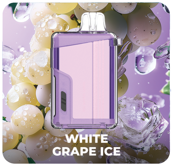 Uwell Viscore 9000 Disposable White Grape Ice 20mg