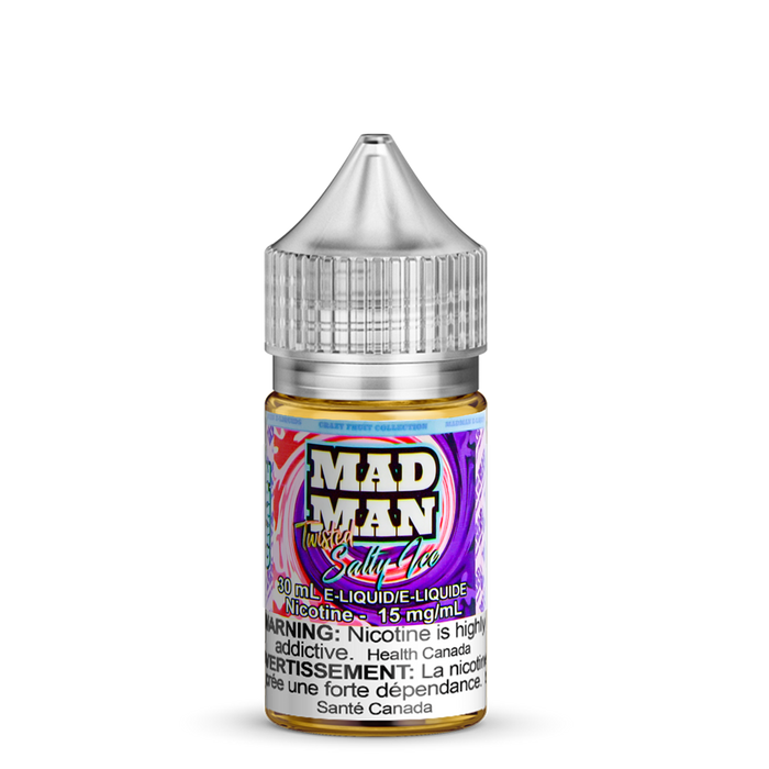 MadMan ICE Salty - Twisted Strawberry Grape 30ml