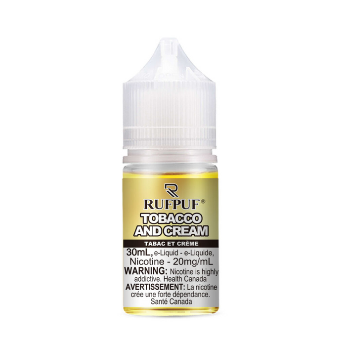 RUFPUF Salt - Tobacco and Cream 30ml