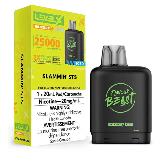 Level X Flavour Beast Boost G2 - Slammin' STS 20mg