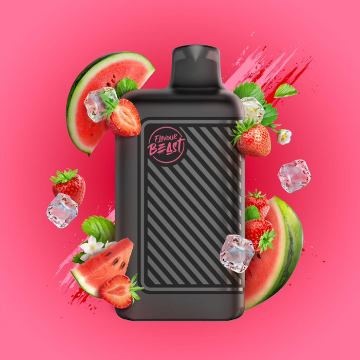 Flavour Beast Beast Mode 8K Savage Strawberry Watermelon Iced 20mg
