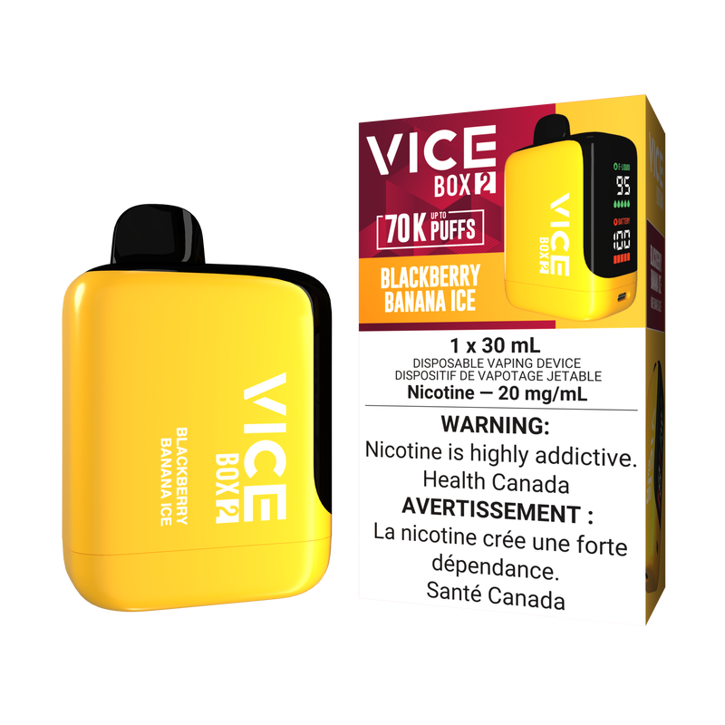 Vice Box 2 Disposable - Blackberry Banana Ice 20mg
