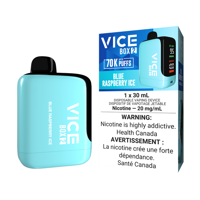 Vice Box 2 Disposable - Blue Raspberry Ice 20mg