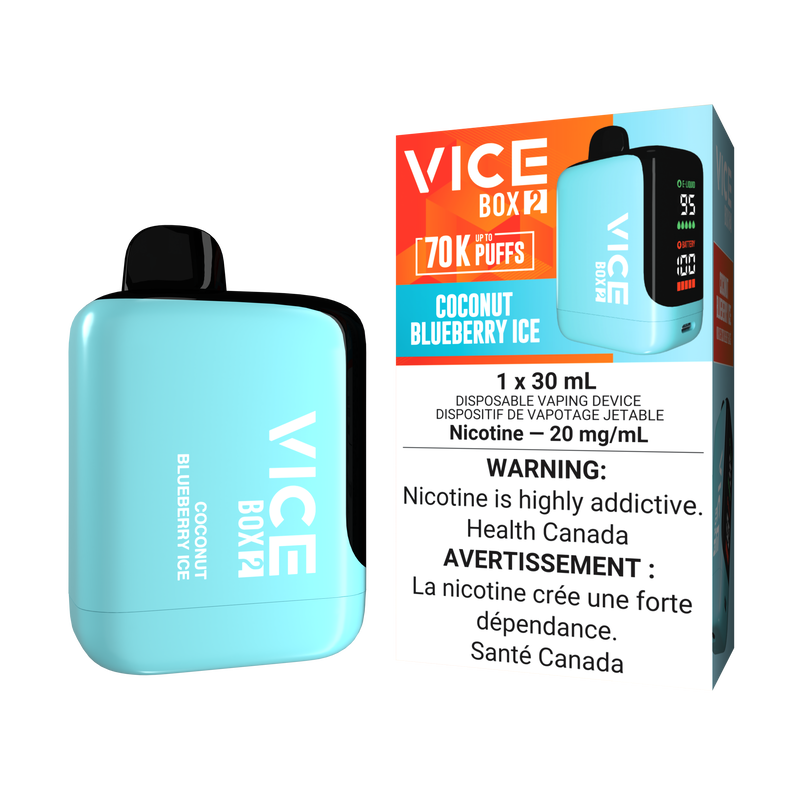 Vice Box 2 Disposable - Coconut Blueberry Ice 20mg