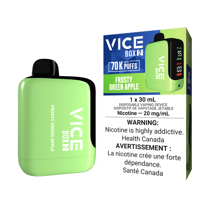 Vice Box 2 Disposable - Frosty Green Apple 20mg