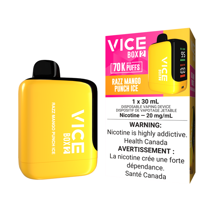 Vice Box 2 Disposable - Razz Mango Punch Ice 20mg