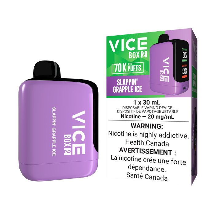 Vice Box 2 Disposable - Slappin' Grapple Ice 20mg