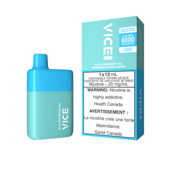 Vice Box Disposable - Blue Raspberry Ice 20mg