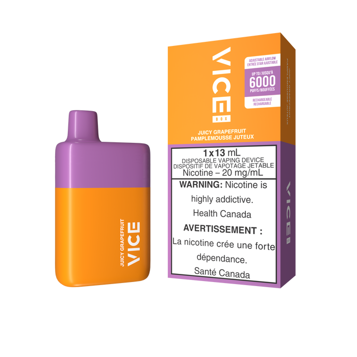 Vice Box Disposable - Juicy Grapefruit 20mg