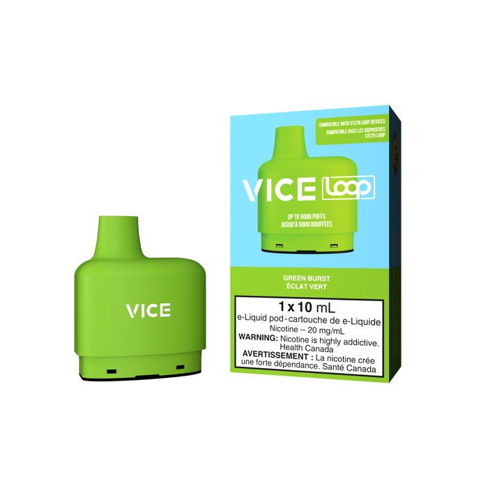 STLTH Loop Vice Pod - Green Burst 20mg