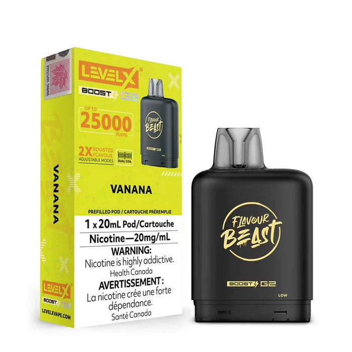 Level X Flavour Beast Boost G2 - Vanana 20mg