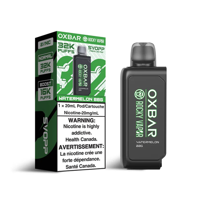Oxbar Rocky Vapor Svopp 32K Pod - Watermelon BBG 20mg
