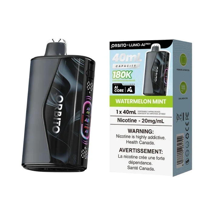 Orbito Lumo AI Pro+ 180K Disposable - Watermelon Mint 20mg