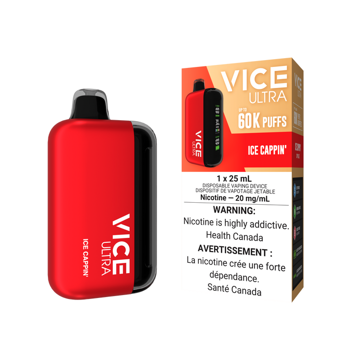 Vice Ultra Disposable - Ice Cappin'  20mg