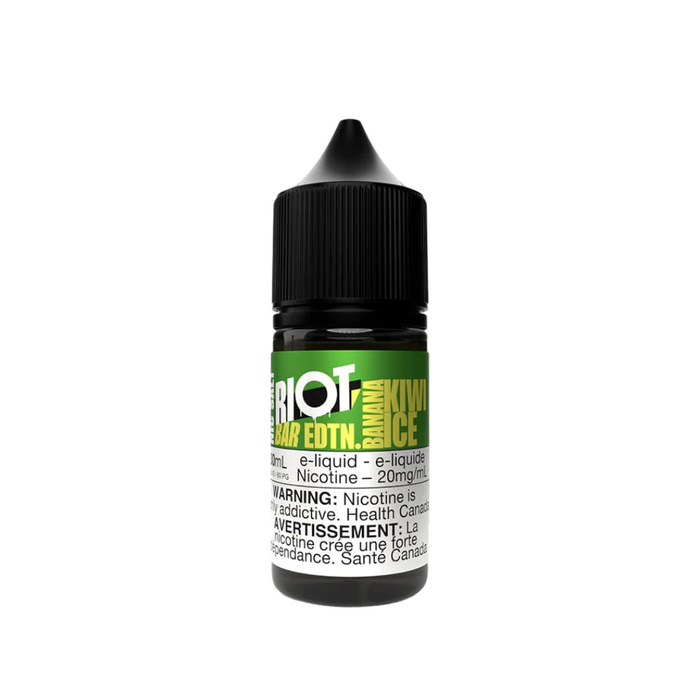 Riot Bar Salt - Banana Kiwi Ice 30ml