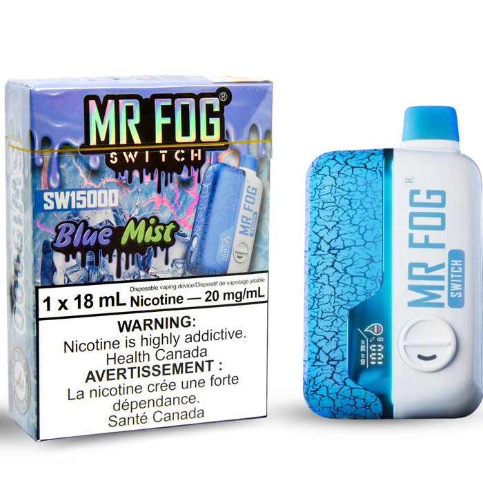 Mr. Fog Switch 15K Disposable - Blue Mist 20mg