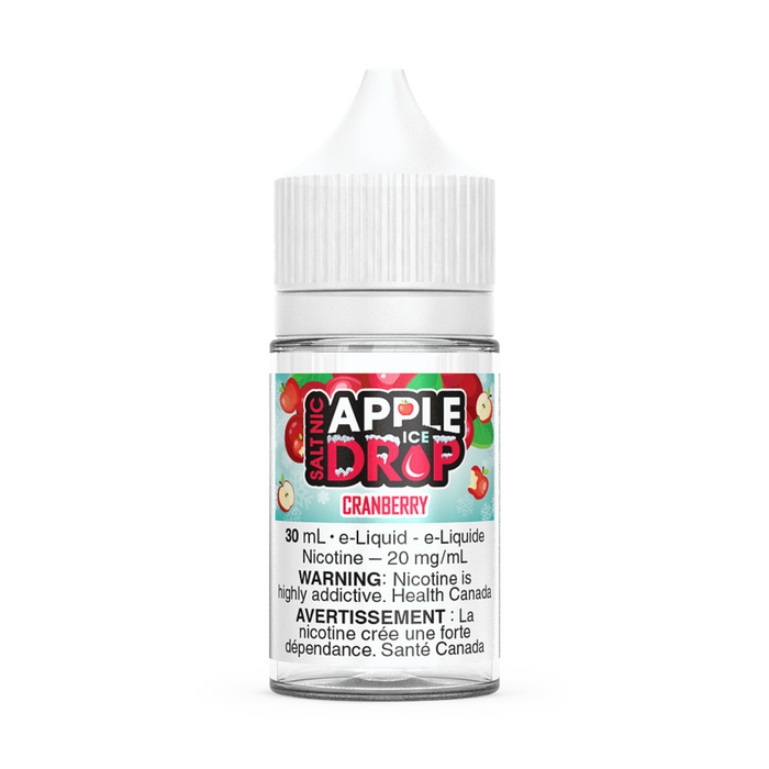 Apple Drop Ice Salt - Cranberry 30ml