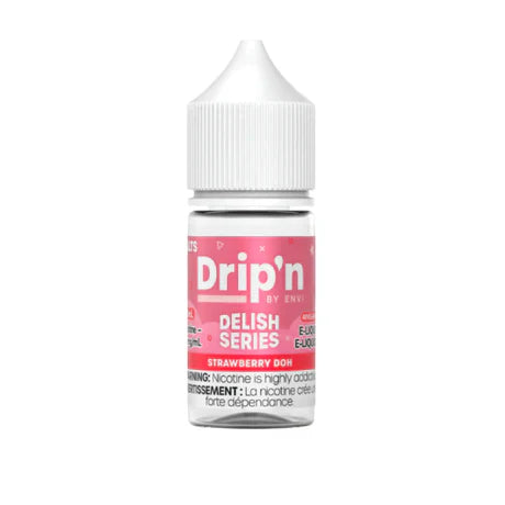 Drip'n by Envi Delish Salt - Strawberry Doh 30ml
