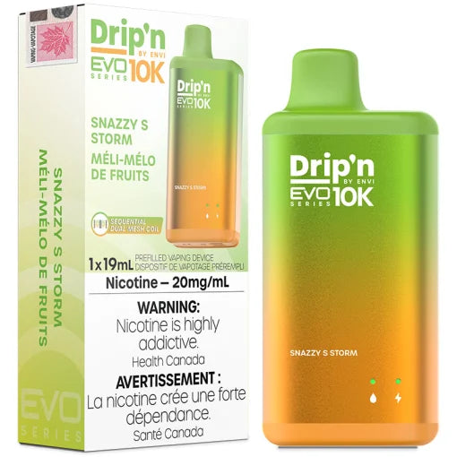 Drip'n by ENVI EVO Series 10k Disposable - Snazzy S Storm 20mg