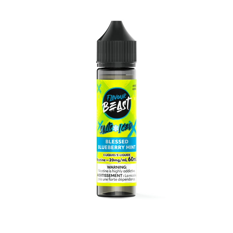 Flavour Beast Salt - Blessed Blueberry Mint 60ml