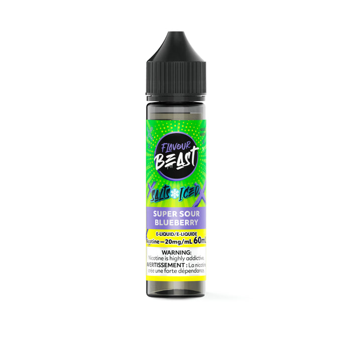 Flavour Beast Salt - Super Sour Blueberry 60ml