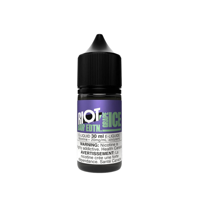 Riot Bar Salt - Grape Ice 30ml