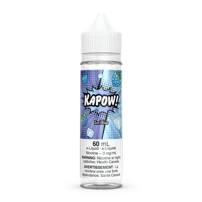 Kapow - Im Blue 60ml Fat Panda Webstore Kapow - Im Blue 60ml Fat Panda Webstore