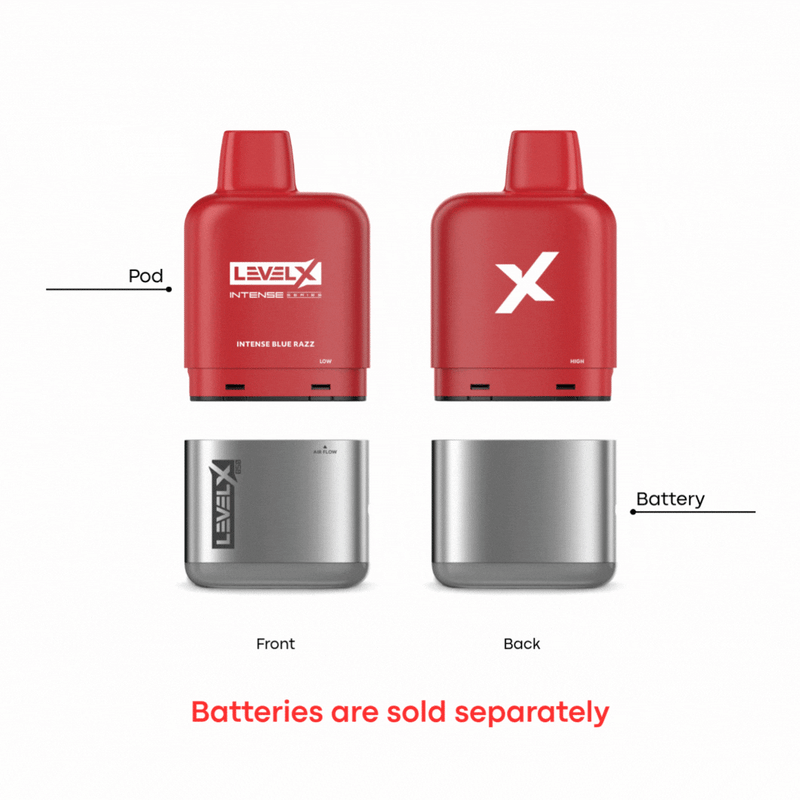 Level X Intense Series Pod Intense Flavourless 20mg