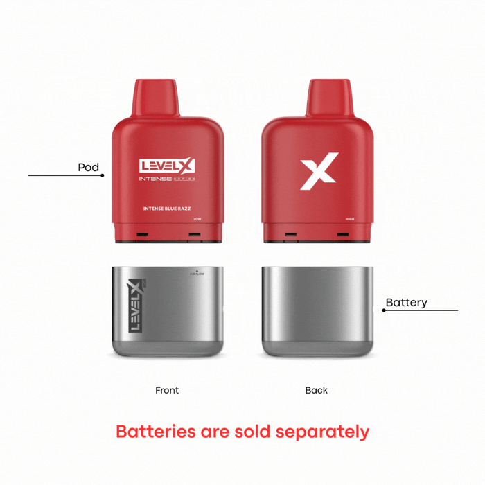 Level X Intense Series Pod Intense White Grape  20mg