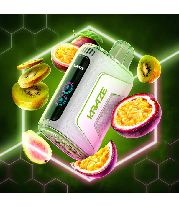 Kraze HD 7K Disposable - Kiwi Passionfruit Guava 20mg