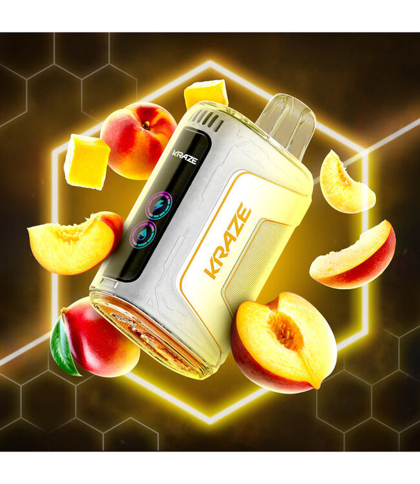 Kraze HD 7K Disposable - Peach Mango 20mg