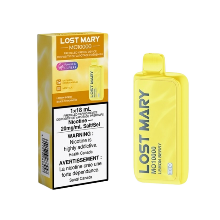 Lost Mary 10K Disposable - Lemon Berry 20mg