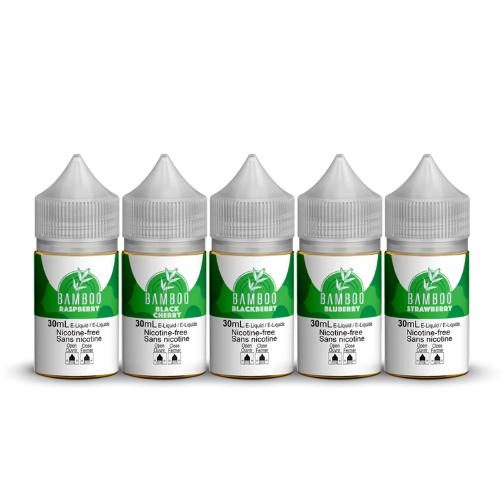 Bamboo - Mixed Berry Sample Pack 30ml — Fat Panda Webstore