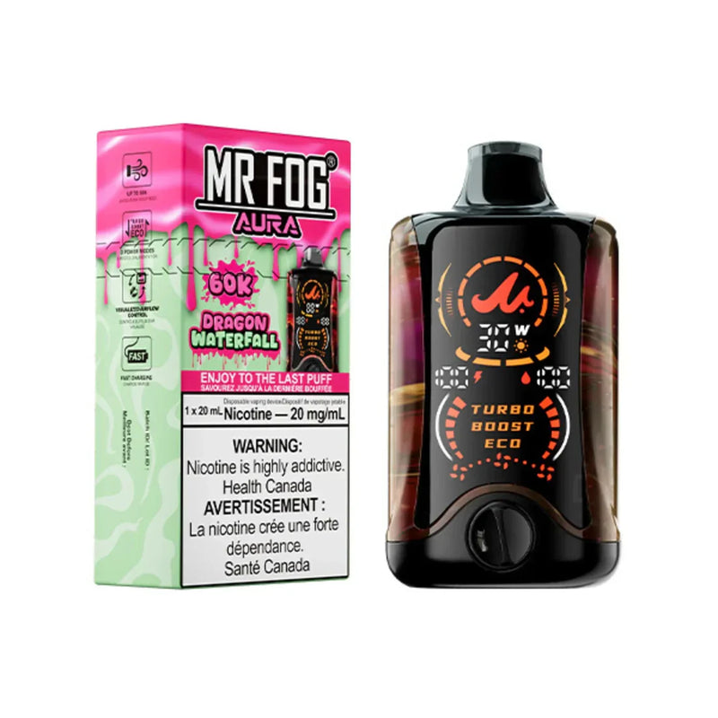 Mr. Fog Aura 60K Disposable - Dragon Waterfall 20mg