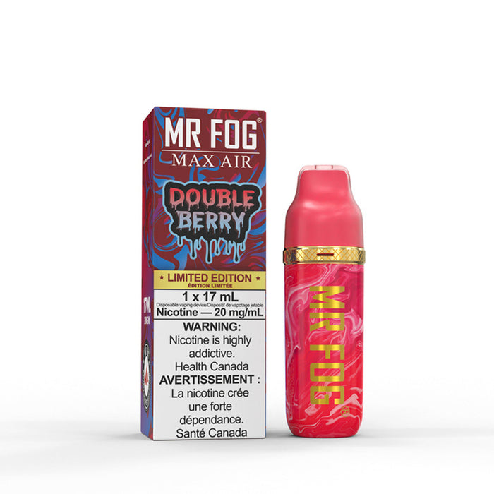 Mr. Fog Max Air 8500 Disposable - Double Berry 20mg