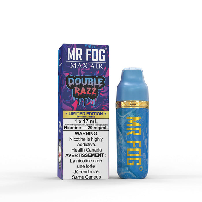 Mr. Fog Max Air 8500 Disposable - Double Razz 20mg