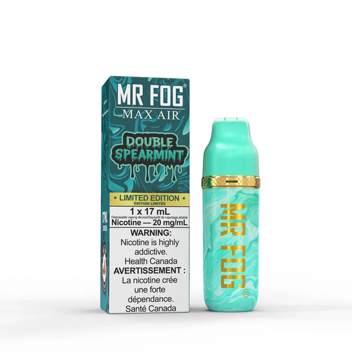 Mr. Fog Max Air 8500 Disposable - Double Spearmint 20mg