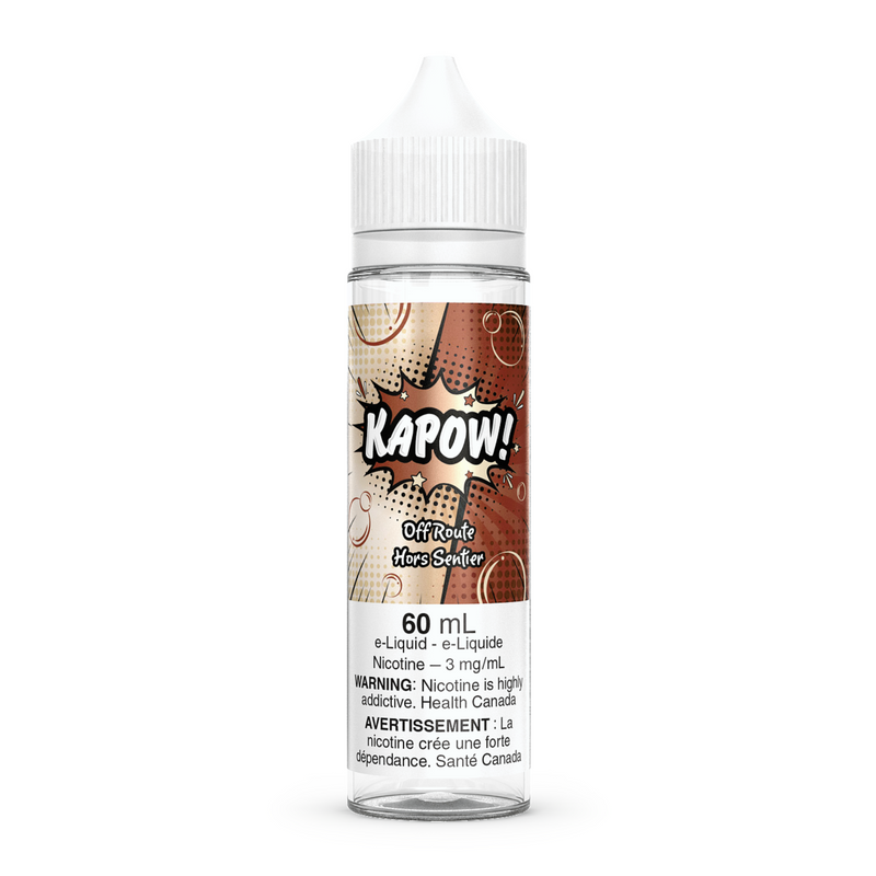 Kapow - Off Route 60ml Fat Panda Webstore Kapow - Off Route 60ml Fat Panda Webstore